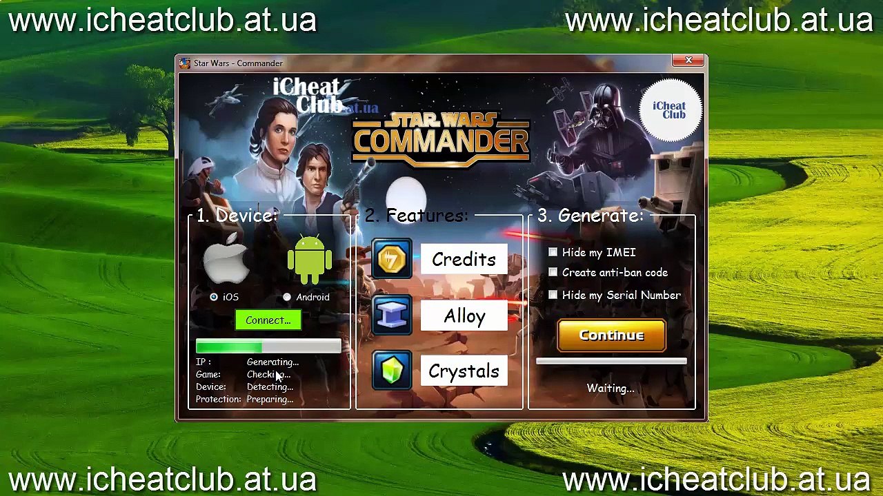 Star Wars Commandant Générateur Ressources 2015 | Crédits, Jantes en aluminium, Cristaux Hack outil! Français