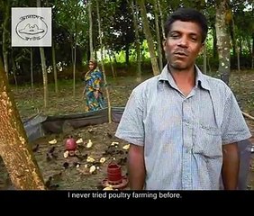 Md. Tofazzal Hossain starts his own poultry farm