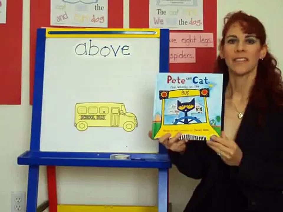 Pete the Cat and Position words