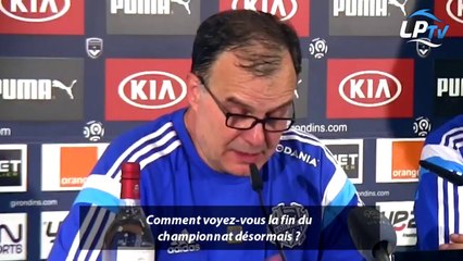 Bielsa parle de la fin du championnat pour l'OM