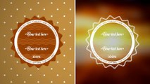 After Effects Project Files - Retro Hipster - Labels Pack - VideoHive 9559089