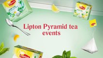 Lipton Green & White Tea Campaign. Tea tastings in Baltic shopping malls.