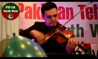 Pakistan National Anthem on Violin (April 11, 2015) Farhan