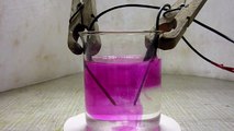 Elektrolyse von Natriumchlorid-Lösung - Electrolysis of sodium chloride solution HD