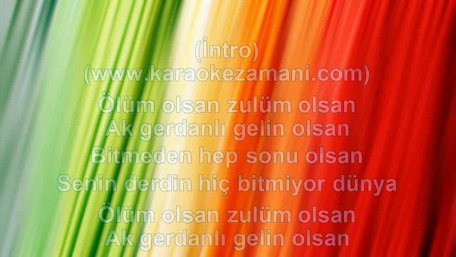 Ceylan ‐ Dünya - 2009 TÜRKÇE KARAOKE