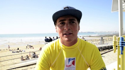 GASPARD LARSONNEUR INTERVIEW COUPE DE FRANCE SABLES D'OLONNE AVRIL 2015