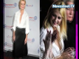 Oopsy: Mischa Barton suffers nip-slip