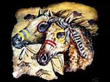 native american wild spirit horses ( innocence Enigma )