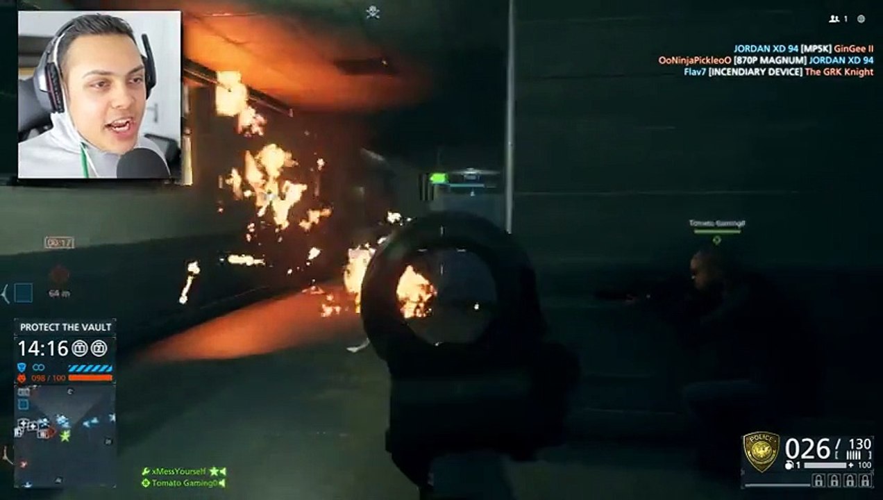 COPS VS ROBBERS (Battlefield Hardline Funny Moments)