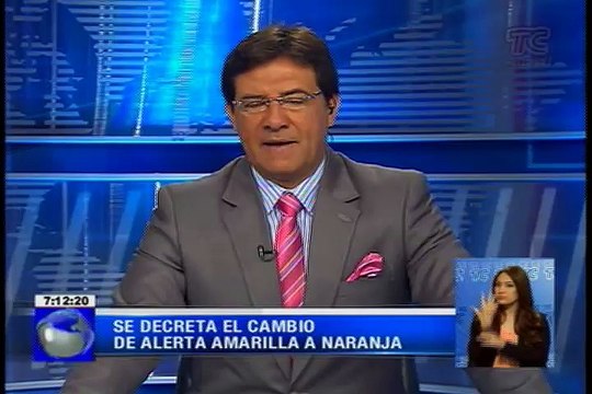 Alerta naranja es decretada en zonas aledañas al volcán Tungurahua