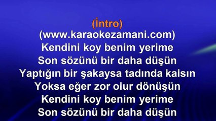 Cumhur Kaplan - Yalnız Adam - (2012) TÜRKÇE KARAOKE