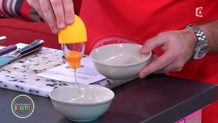 Comment séparer le jaune du blanc d'oeuf ?