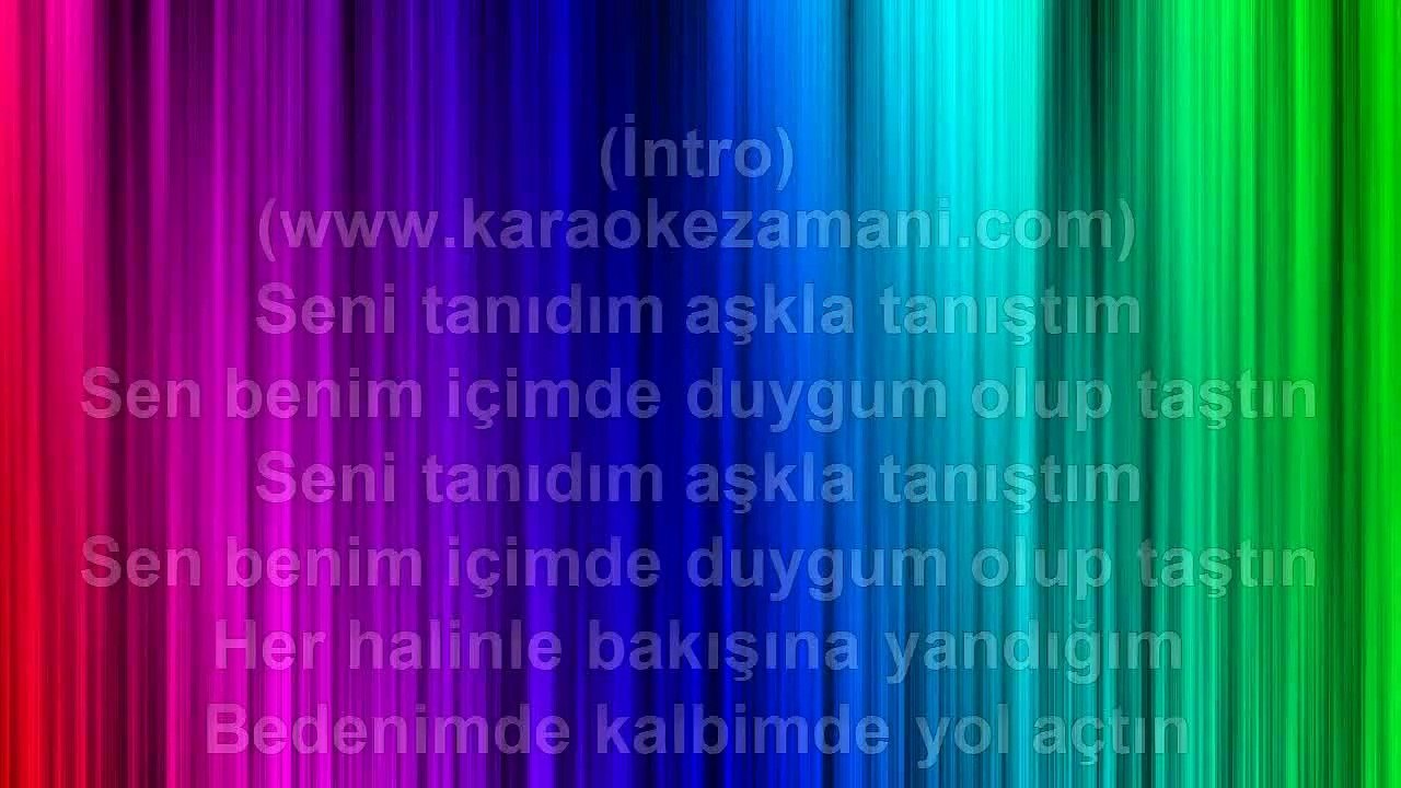 Cüneyt Şentürk - Duygum Sen Oldun - 2014 TÜRKÇE KARAOKE