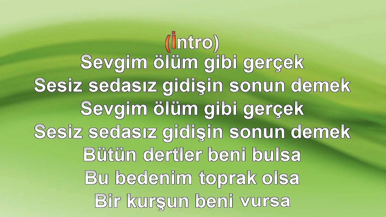 Cüneyt Şentürk - Hep Seni Seveceğim - 2012 TÜRKÇE KARAOKE