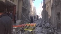 Halep'e Varil Bombalı Saldırı: 5 Ölü (2)