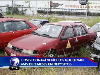 Cosevi apuesta por donación de chatarra para liberar espacio en depósitos