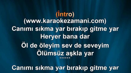 Cüneyt Şentürk - Ölümsüz Aşk - Hakan Keleş (Remix) - 2015 TÜRKÇE KARAOKE