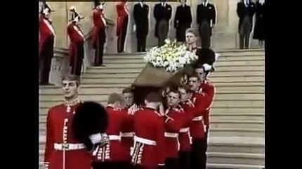 BBC News 1986 - Duchess of Windsor Funeral