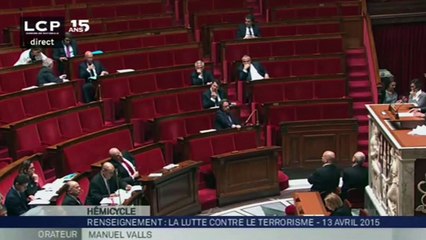 Renseignements: "Il n'y a aucune surveillance de masse des Français" affirme Manuel Valls