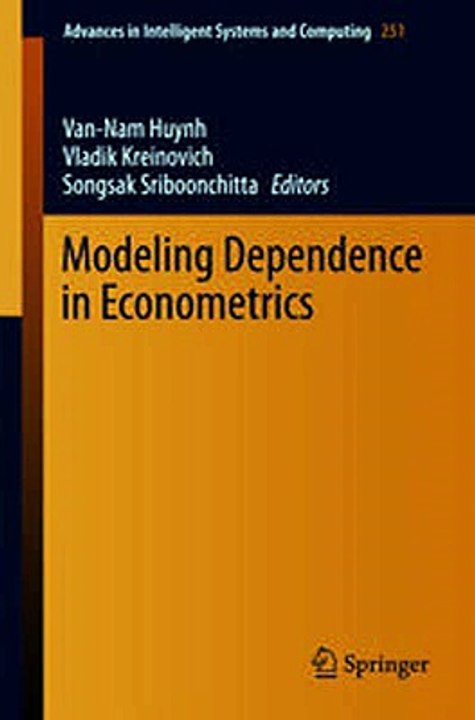 Download Modeling Dependence in Econometrics Ebook {EPUB} {PDF} FB2