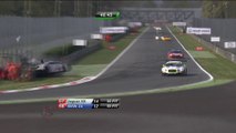 BlancPain Endurance Series at Monza 2015  Valori Huge Crash