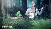 Steve Martin and Kermit the Frog in 