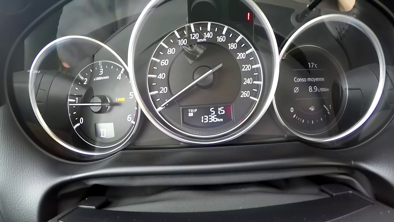 Vidéo : le 0 à 100 km/h à bord du Mazda CX-5 2015