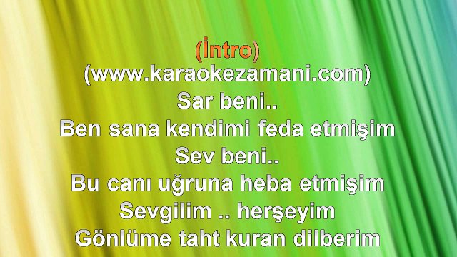 Çelik - Dilberim - 1995 TÜRKÇE KARAOKE