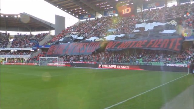 12/04/15 : SRFC-EAG : tifo du RCK