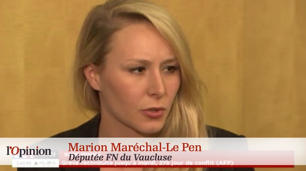 Marion Maréchal-Le Pen veut incarner le "renouveau" en PACA