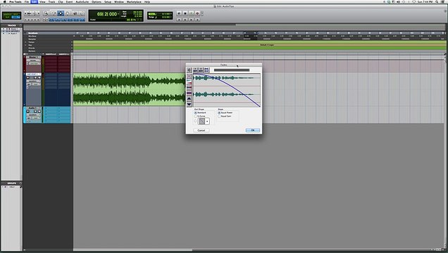 How To Fade In Protools