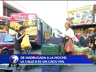 Calle 8 de San José continúa siendo tierra de nadie