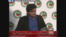 Faisal Javed Khan Media Talk on PTI Task Force Islamabad 13 April 2015