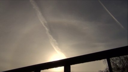 Amazing optical phenomenon over Rybnik April 13, 2015 Time-lapse HD