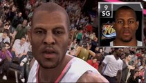 NBA 2K9 vs NBA Live 09 vs NBA 09 Face Comparison