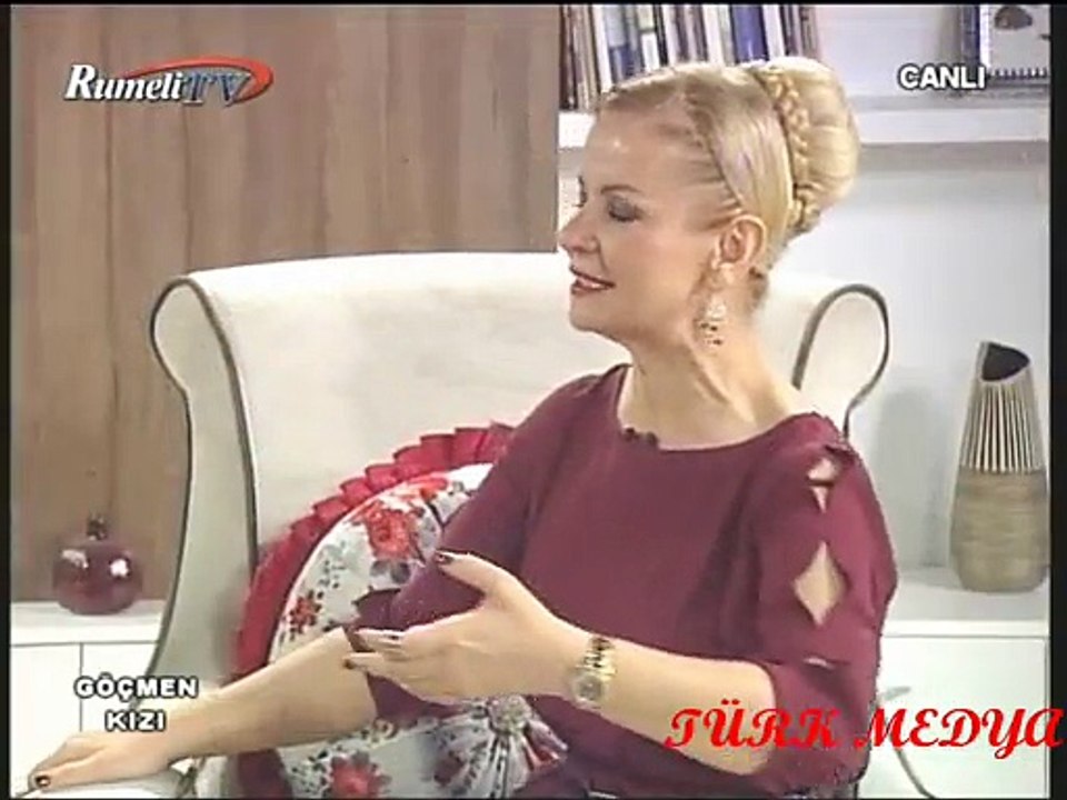 YASMİN KORKUT ÖZEL VİDEO GÖÇMEN KIZI RUMELİ TV (10-04-2015) TÜRK MEDYA SUNAR.