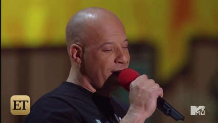 Vin Diesel Sings-Touching-Tribute to Paul Walker at MTV Movie Awards 2015