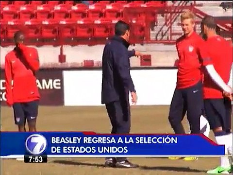 Damarcus Beasley regresa a la selección de Estados Unidos para disputar hexagonal final