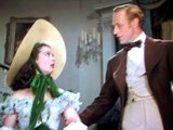 BEST bits of VIVIAN LEIGH as SCARLETT O'HARA in GONE WITH THE WIND  Clark Gable