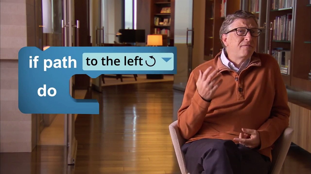 Hour of Code - Bill Gates explains If statements