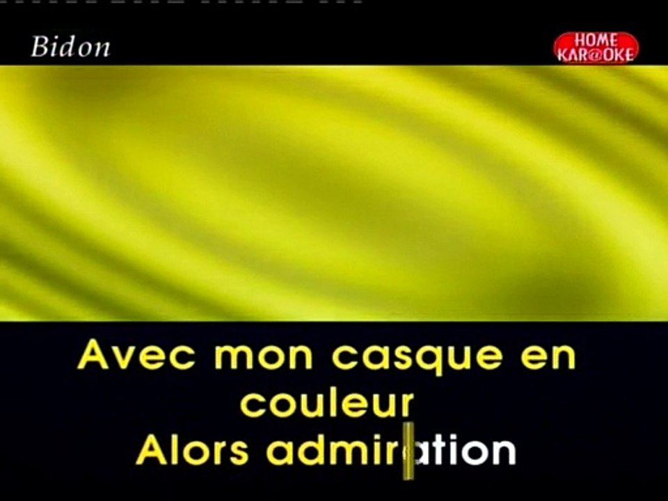 KARAOKE ALAIN SOUCHON - J'suis bidon