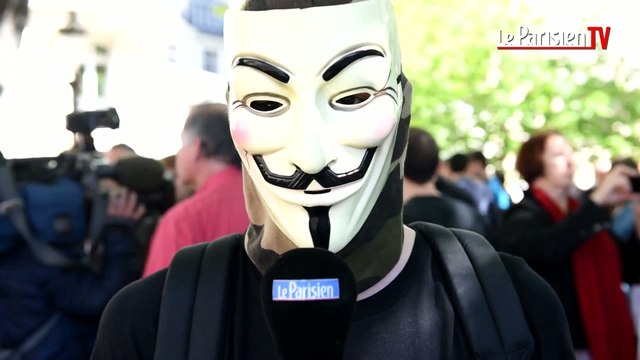 Manifestation contre le projet de loi sur le Renseignement