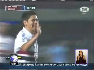 Sao Paulo 5 - Bolívar 0