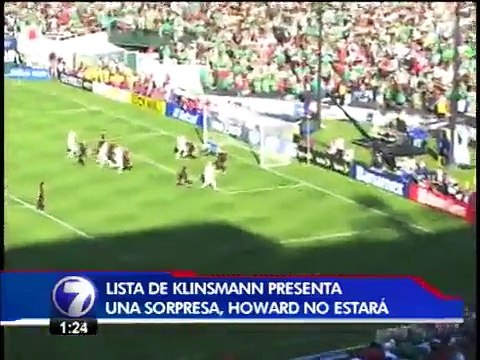 Klinsmann define nómina para enfrentar a Costa Rica y México