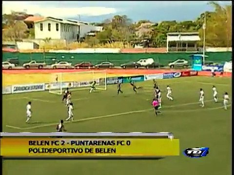 Belén 2 - Puntarenas 0