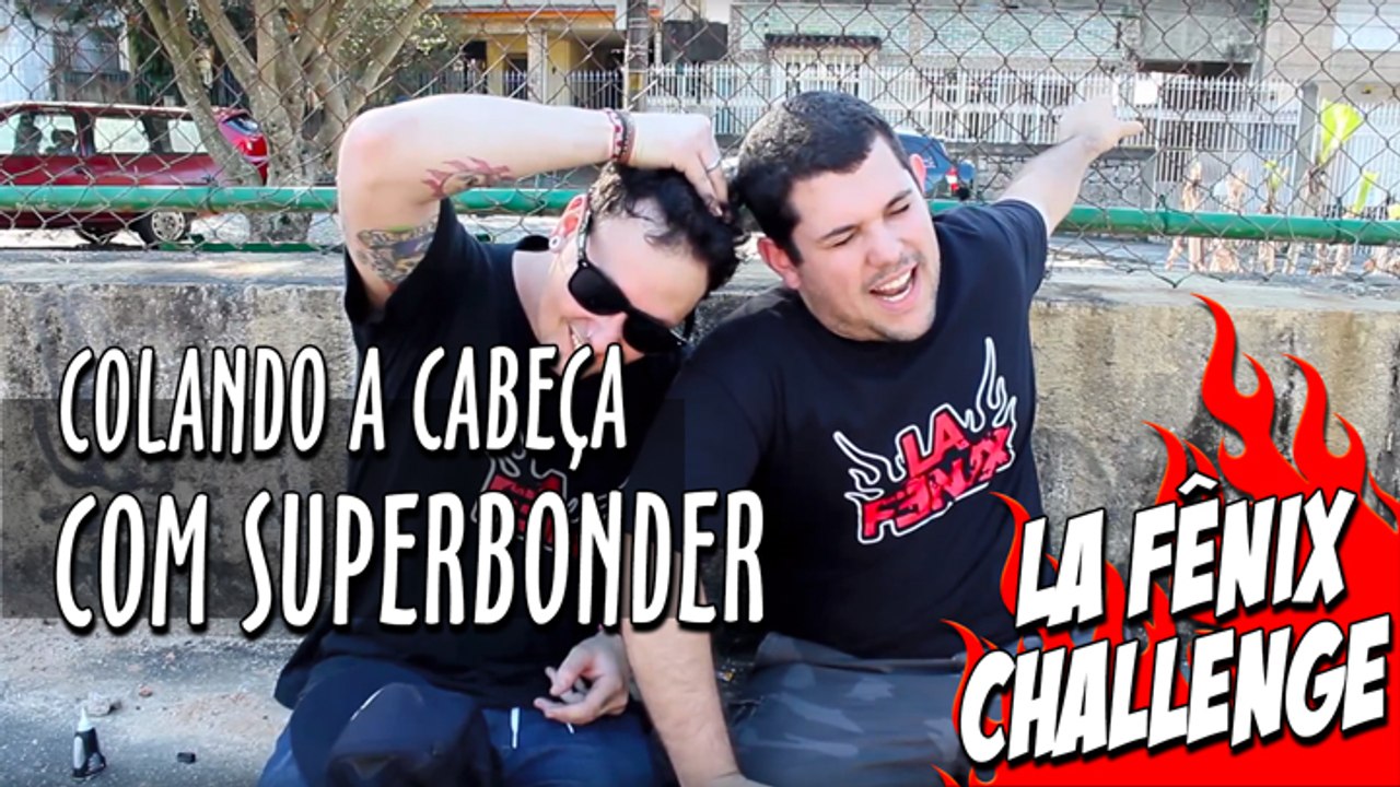 Colando a cabeça com superbonder