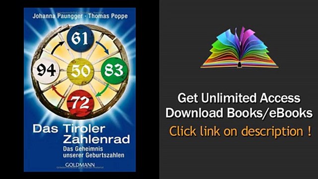 Das Tiroler Zahlenrad Das Geheimnis unserer Geburtszahlen PDF