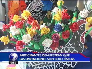 Un grupo de artesanos se abre paso sin importar las discapacidades