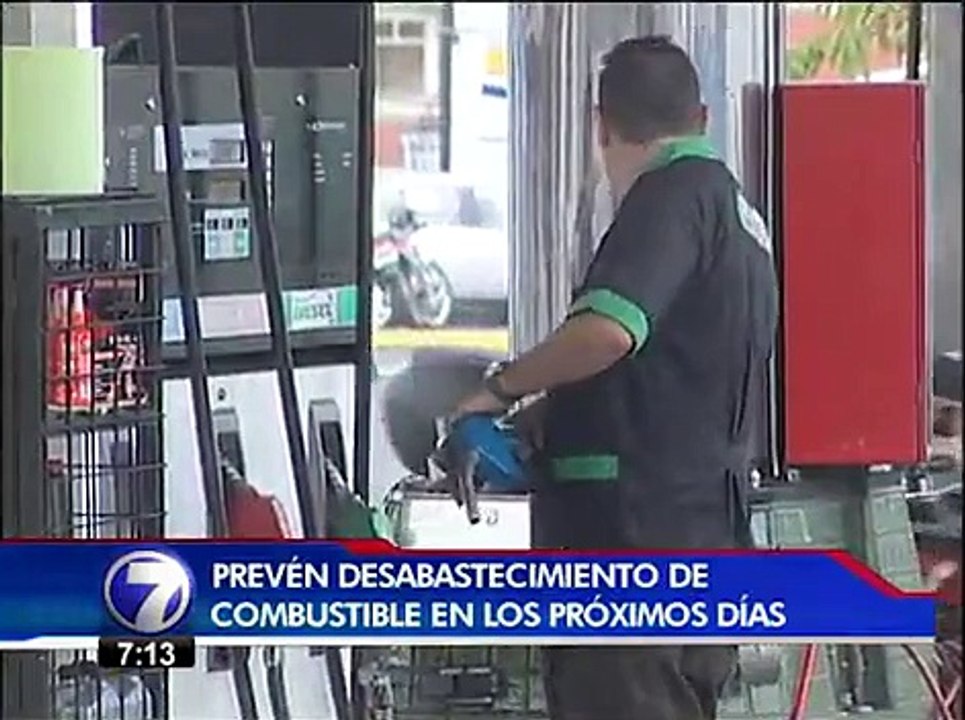 Empresarios prevén desabastecimiento de combustible en los próximos días