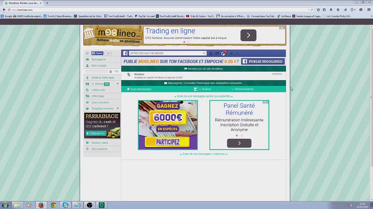 MOOLINEO, LA méthode révolutionnaire pour gagner de l'argent facilement !!